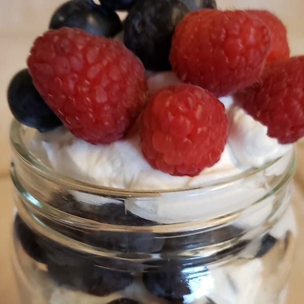 Continental Breakfast - Coconut Yogurt and Berries
