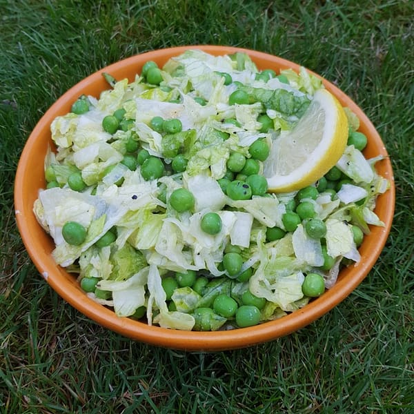 Simply Italian - Simple Italian Pea Salad
