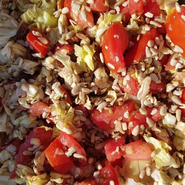 Simply Italian - Sun Salad with Tomatoes and Mint