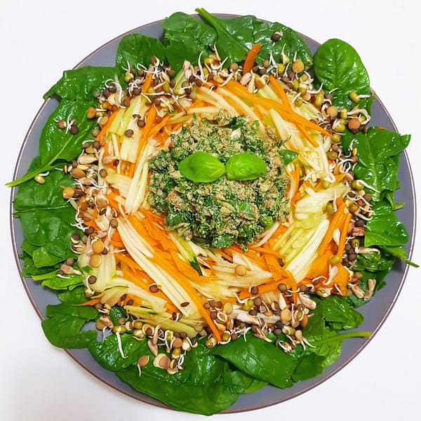 Simply Italian - Italian Spinach Salad