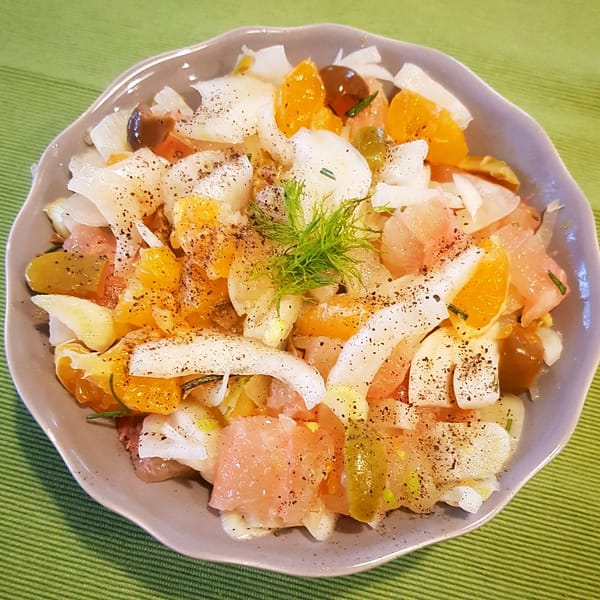 Simply Italian - Italian Citrus and Fennel Salad